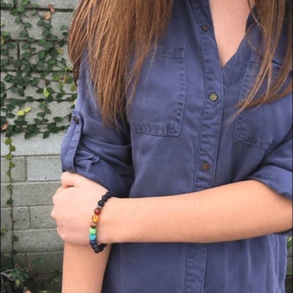 Chakra Healing Bracelet 2 For 1 - Picture 2 of 6